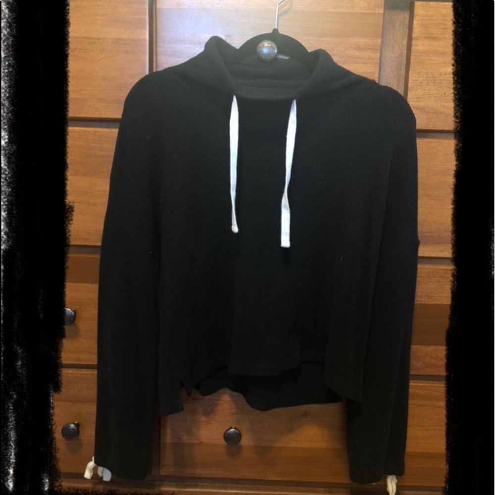 Cowl neck sweatshirt